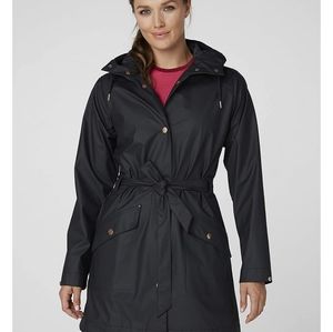 NWT Helly Hansen Fitted Rain Jacket with Hood, L